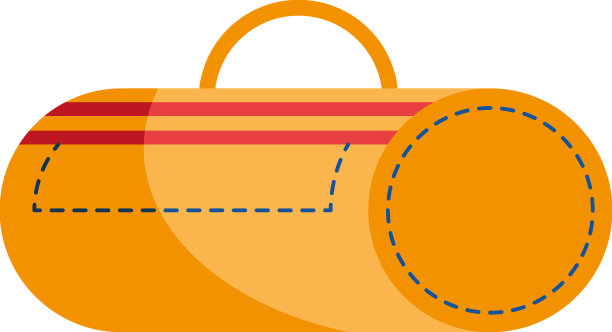 黄色手提行李图片下载