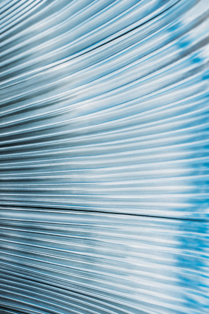 脊纹纹理抽象背景波纹金属3d渲染图片下载