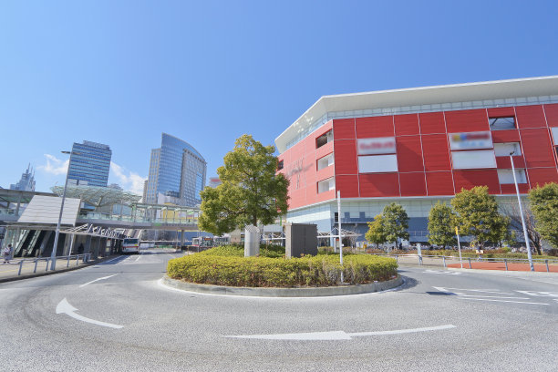 川崎站西出口城市景观图片下载