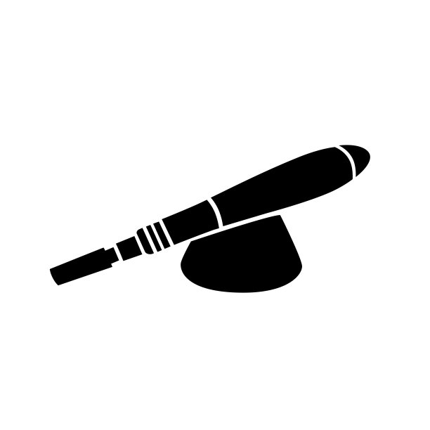 真皮滚轮、真皮贴或中开线图标用于面部治疗。图片下载