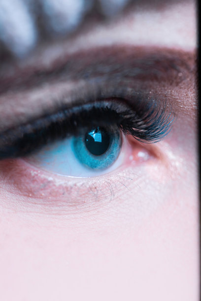 眼睛特写。女人的眼睛图片下载