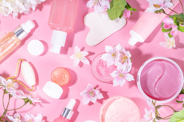 春季护肤化妆品图片下载