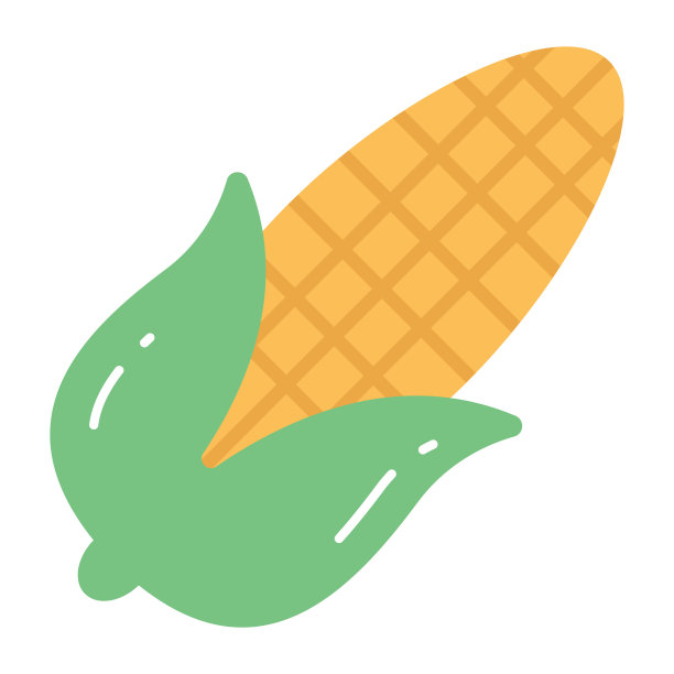 完美设计玉米芯载体，健康食品图片下载