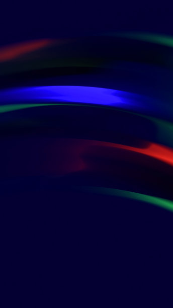 光线划过背景，光线穿过棱镜。未来主义的几何条纹，快速的图案和发光的线条渗透进来。图片下载