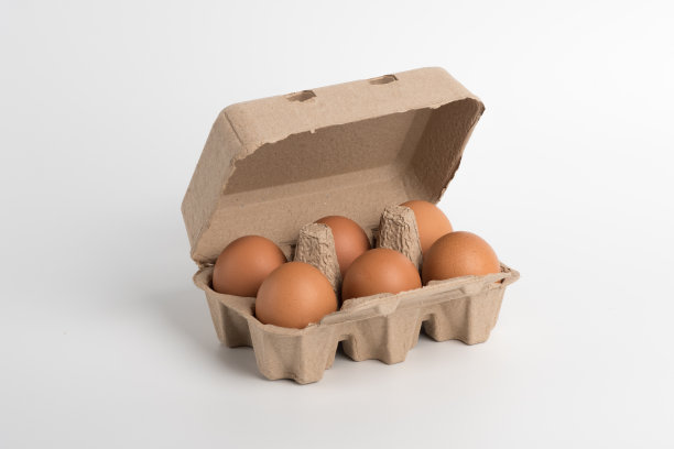 纸盒里的鸡蛋。图片下载