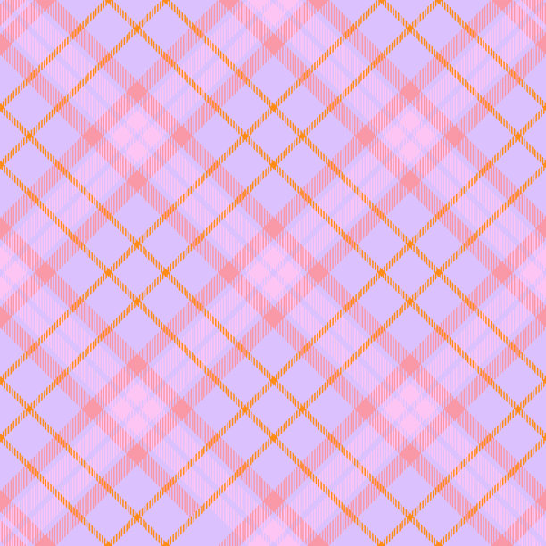 复古千年虫格纹粉紫图片下载