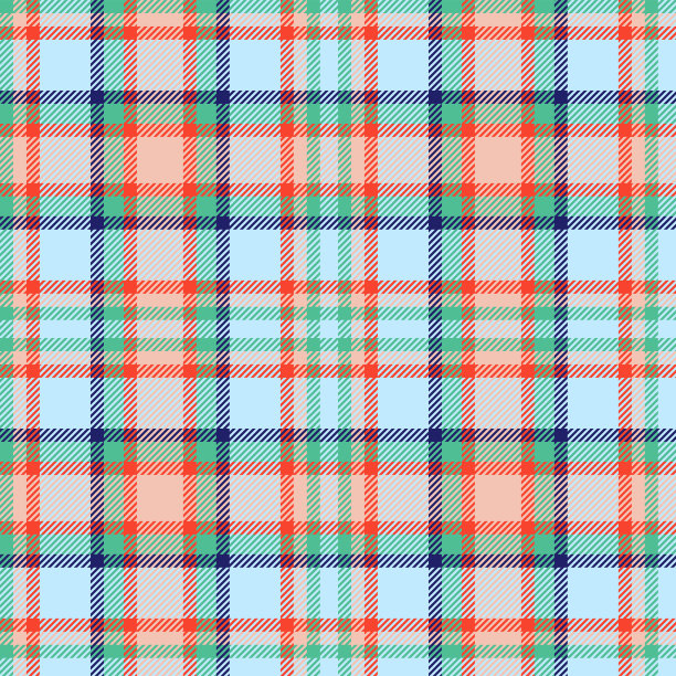 复古千年虫格纹草坪绿&红&海军&绿图片下载