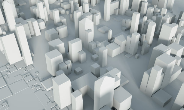 抽象城市建筑图片下载