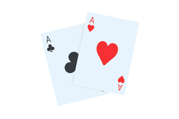 打牌孤立在白色背景。三维渲染图片下载