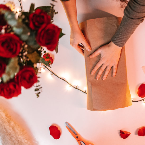 为情人节包装礼物图片下载