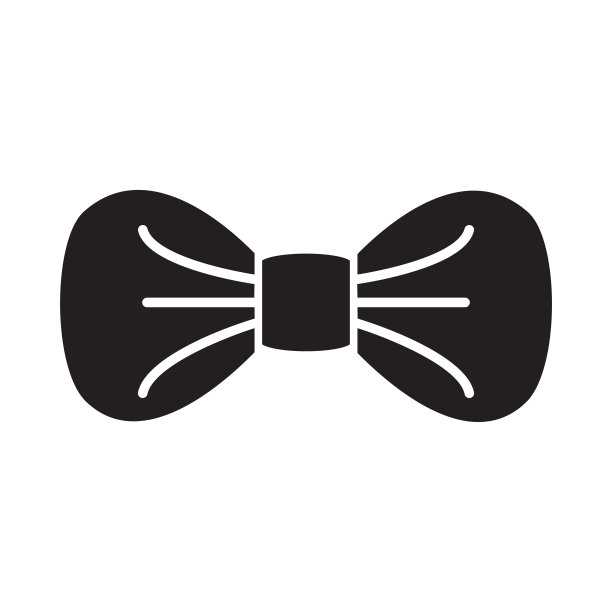 领带图标设计，扁平化风格新潮合集图片下载