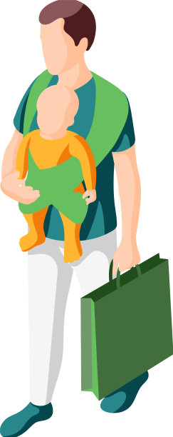 父亲休产假的图标图片下载