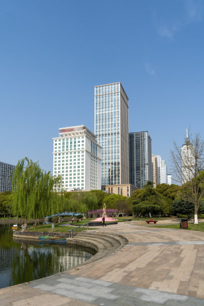 苏州现代城市建筑景观图片下载