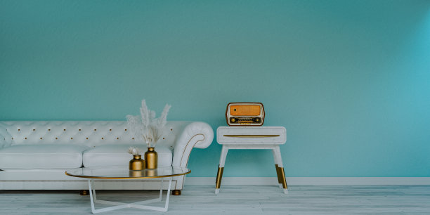 豪华家居客厅，现代室内设计，图片下载