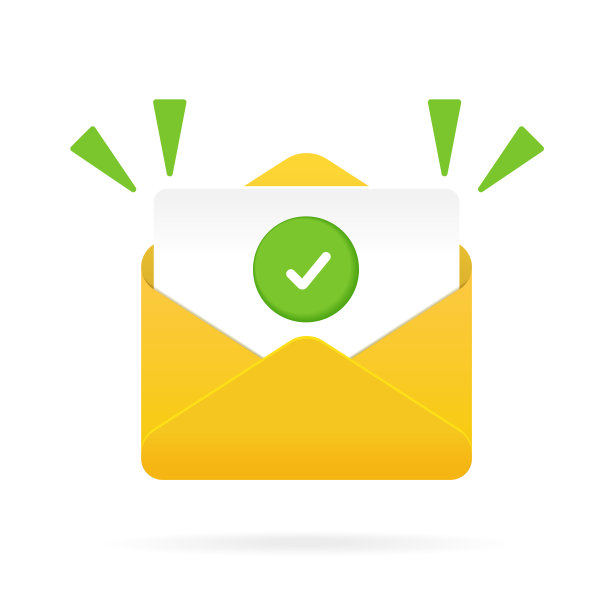 确认邮件。已验证的邮件发送图标。在邮件信封中标记文件。在接受信上批注或确认接受或检查，确认发送。图片下载