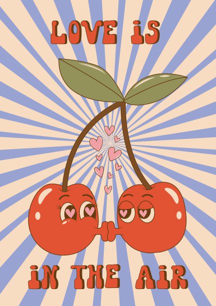 两个樱桃图片下载