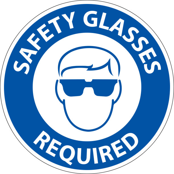 地板标志，需要安全眼镜图片下载