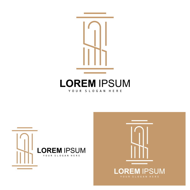 支柱，法律设计，建筑结构支柱矢量，产品品牌说明图标图片下载
