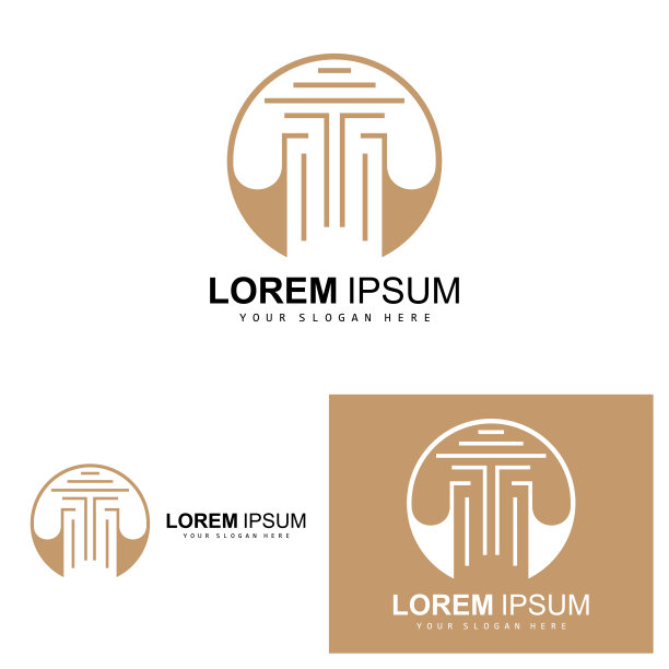 支柱，法律设计，建筑结构支柱矢量，产品品牌说明图标图片下载