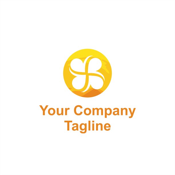 圆圈听到叶子和阳光矢量标志和图标图片下载