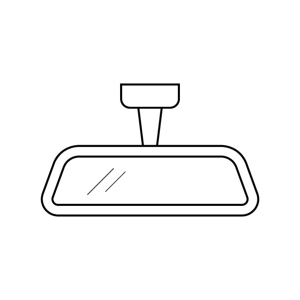 后视镜汽车图标图片下载
