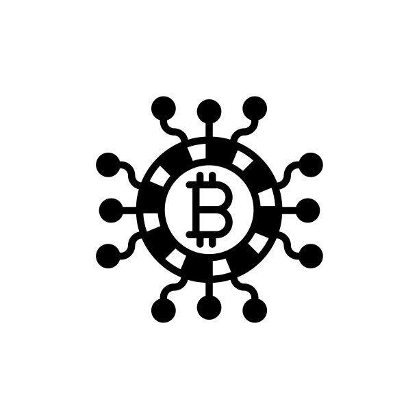 矢量比特币图标，标志图片下载