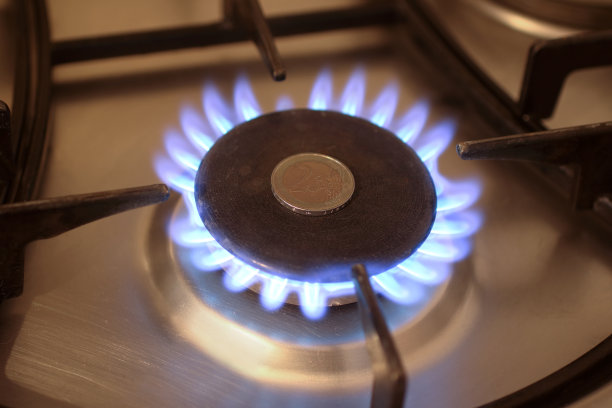 欧洲经济概念，天然气成本，通货膨胀，制裁和支付图片下载