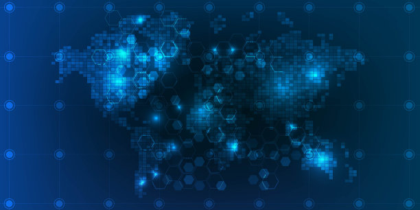 数字技术的矢量插图。图片下载