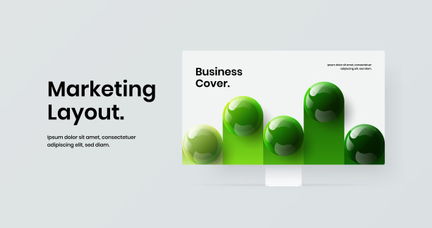 现代计算机显示器模型网络项目的概念。优质网站矢量设计模板。图片下载