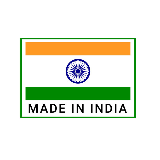 印度制造的标志、图标和象征。印度制造的矢量徽章图片下载