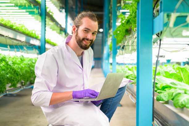 智能科技农场，智能室内农场工厂，研发无农药温室农业蔬菜品种，温室室内智能农场工厂图片下载