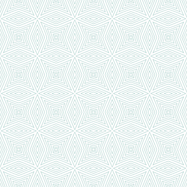 奇异的无缝图案。蓝绿色的对称图片下载