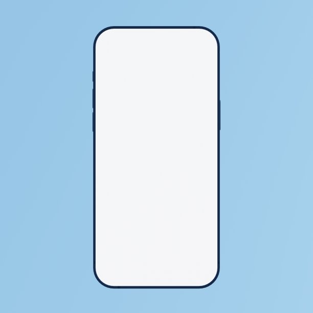 智能手机白色发光的空白屏幕与霓虹灯，模型特写视图，复制空间，彩色背景图片下载