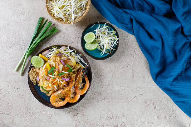 泰式炒面，炒米粉图片下载