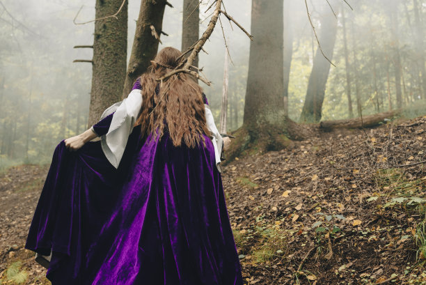 精灵的女孩图片下载