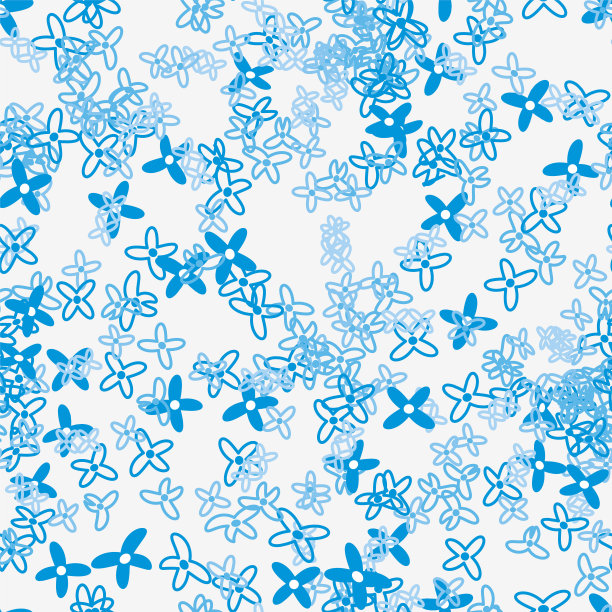 无缝简单可爱的白色背景图案图片下载