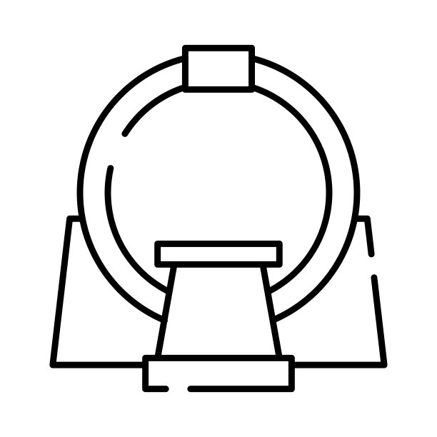 简单矢量图标计算机断层扫描，医疗检查，图标医疗网站，涂鸦和素描，医院图片下载