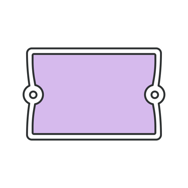 标签形状图标。装饰框。图片下载