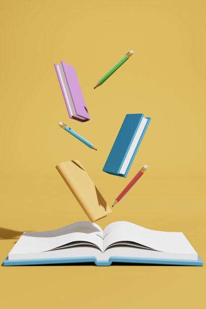 3d渲染书标题图片图片下载