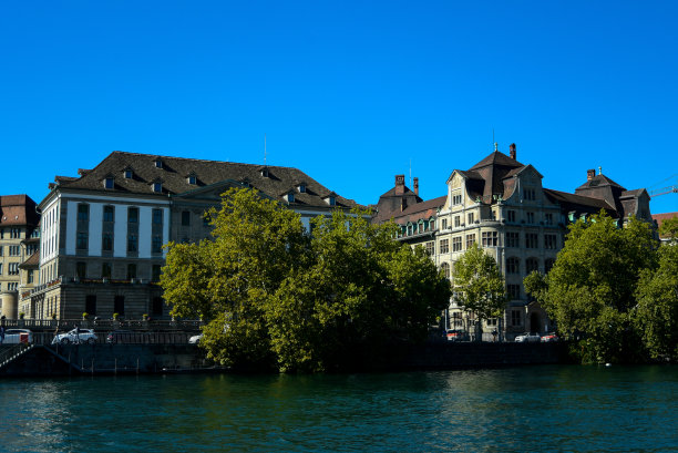 瑞士苏黎世的美丽风景图片下载