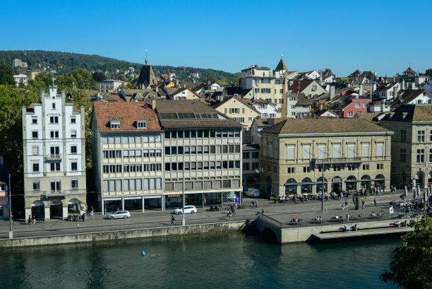 瑞士苏黎世的美丽风景图片下载