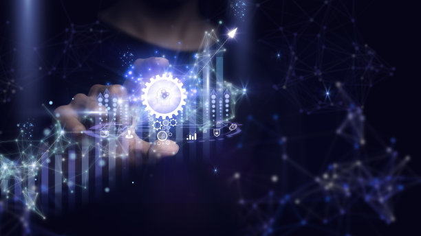 商人拿着灯泡思考解决问题的方法。商业策划团队合作，人工智能，创意与竞争与战略，商业成功概念，战略概念。图片下载