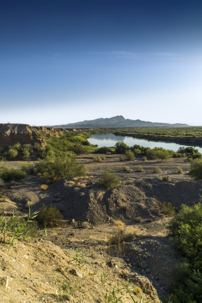 加州布莱斯的科罗拉多河图片下载
