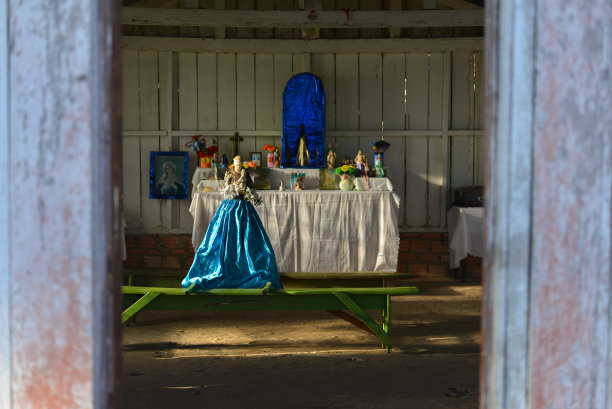 圣安东尼的肖像，圣安东尼奥歌伦波的圣坛图片下载