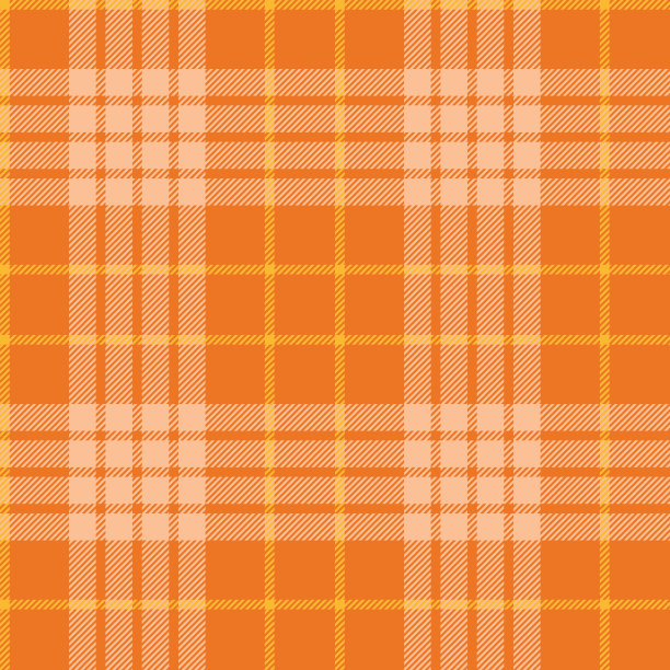 复古70年代格纹橙黄色裸色背景图片下载