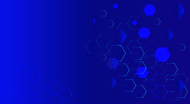 科学、技术分子医学背景。基因工程与分子结构，六边形DNA网络，科学化学与生物技术概念，创新技术，医疗保健图片下载