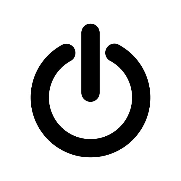 关机图标。矢量图图片下载