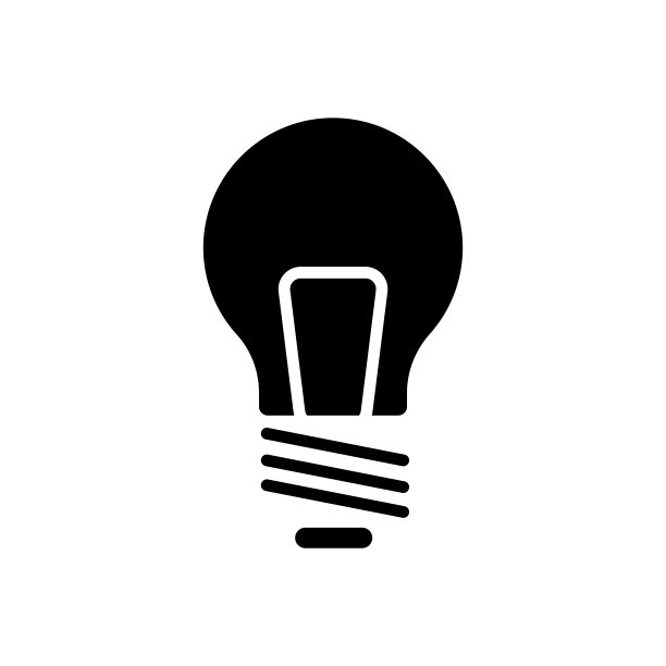 灯泡线图标矢量，孤立在白色背景上。想法符号，解决方案，思维概念。照明电灯。电,闪闪发光。潮流平面风格的平面设计，网站，用户界面。每股收益图片下载