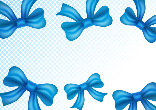 节日背景从现实的弓。向量图片下载