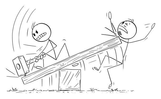 工作中的人，矢量卡通简笔插图图片下载